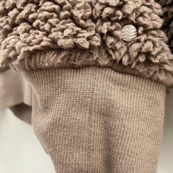 Z By Zella Power Up Cozy Faux Shearling Pullover M - Picture 12 of 12